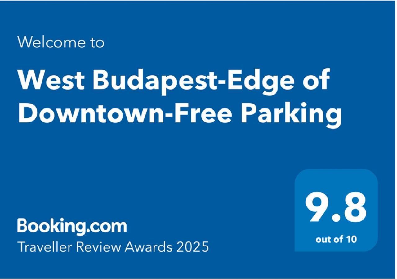 West Budapest-Edge Of Downtown-Free Parking Exteriér fotografie
